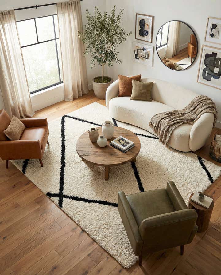 9' x 12' Infinity Shag Rug