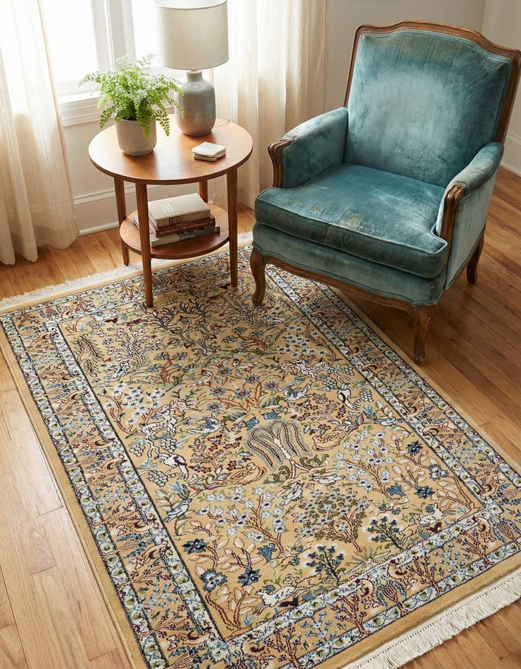 Detail image of 3' x 5' 3 Nain Design Rug