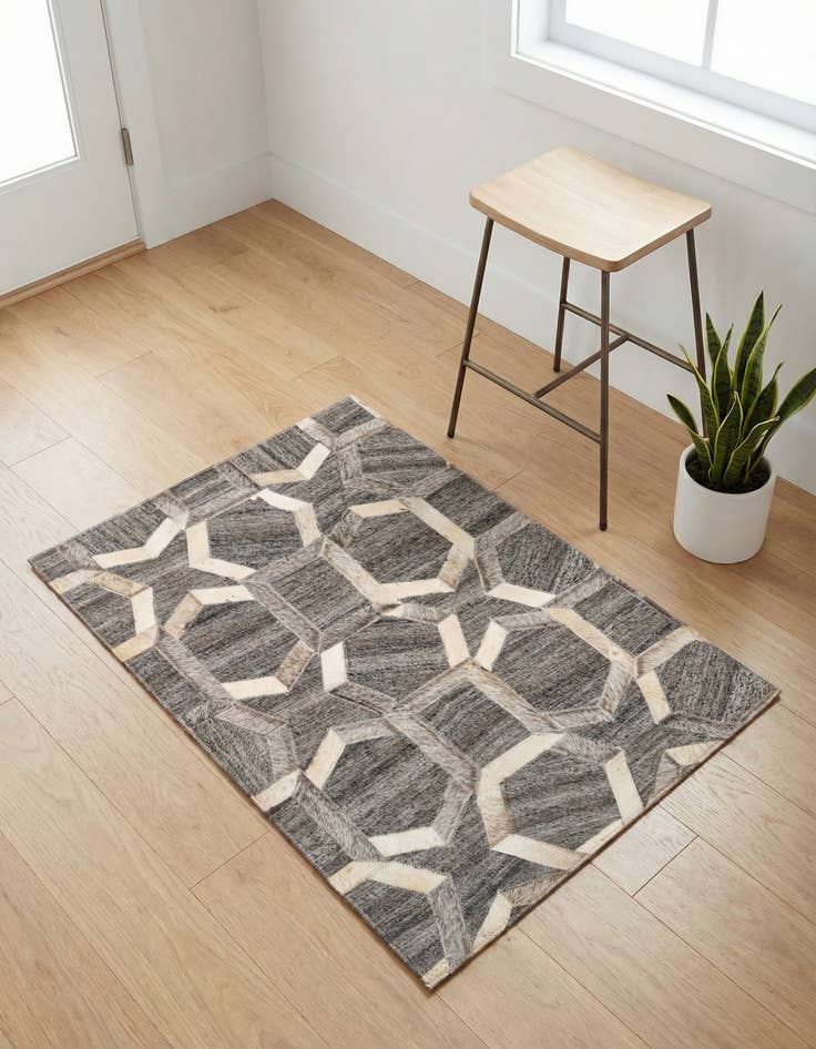 Detail image of 2' 2 x 3' 1 Cowhide Rug