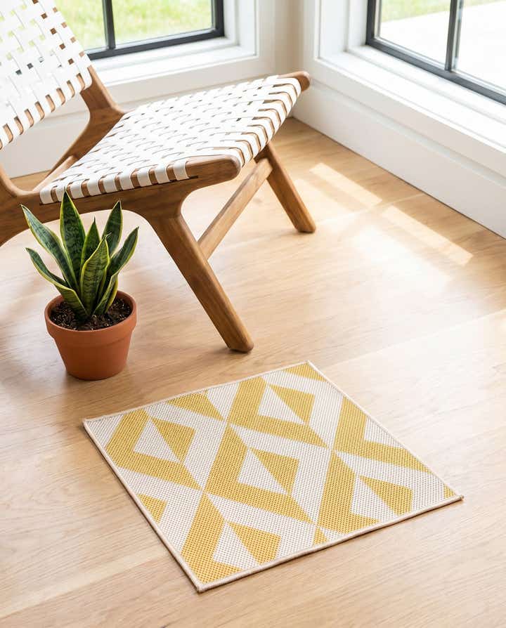 1' 4 x 1' 4 Easy-Clean Jill Zarin Napa Indoor / Outdoor Sample Rug