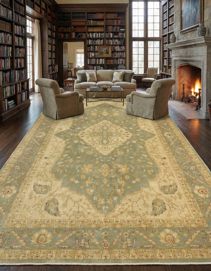 Detail image of 10' 8 x 16' 5 Kensington Rug