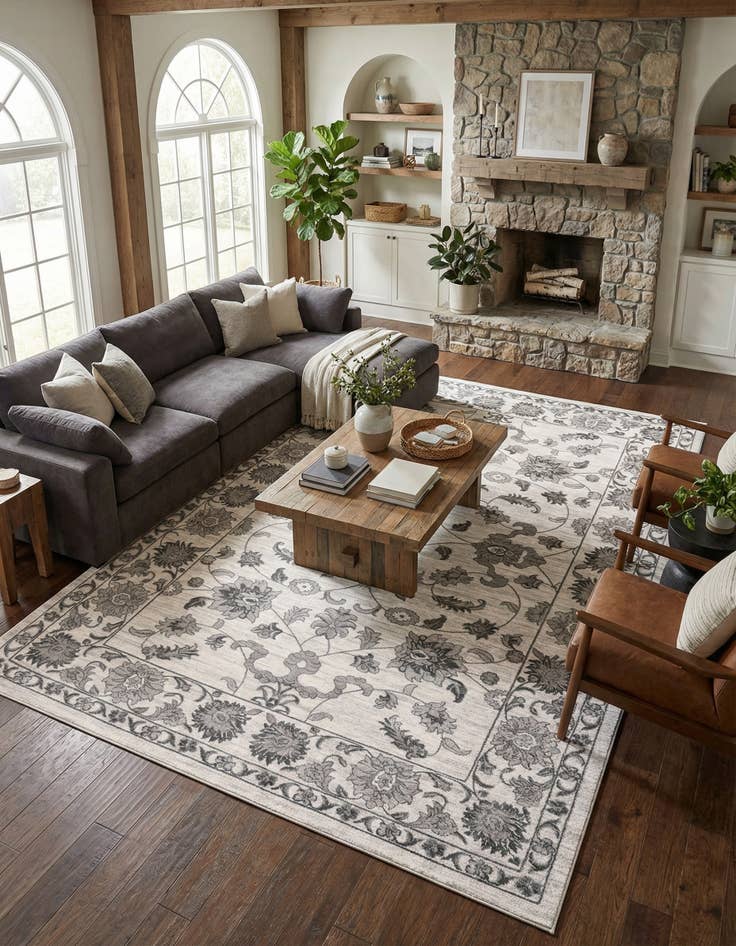 Detail image of 9' 10 x 14' Boston Rug