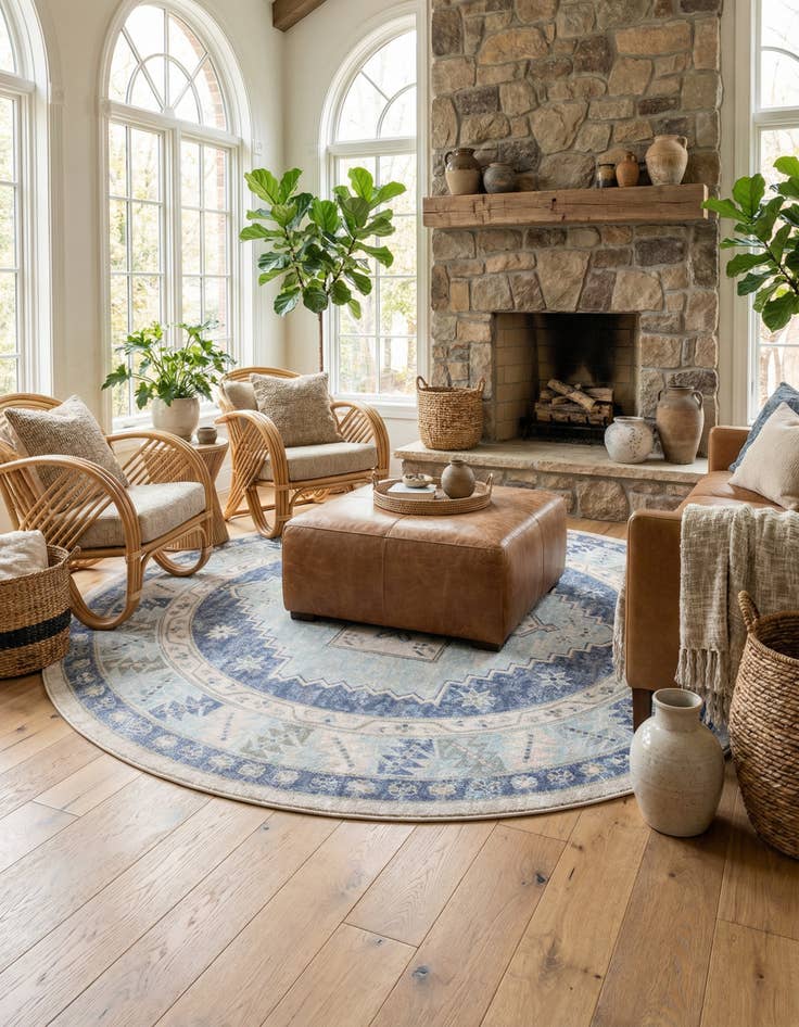 Detail image of 10' x 10' Whitney Round Rug