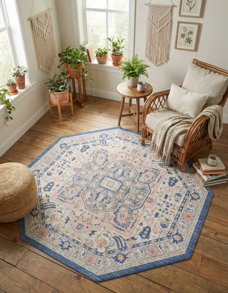 Detail image of 7' x 7' Whitney Octagon Rug