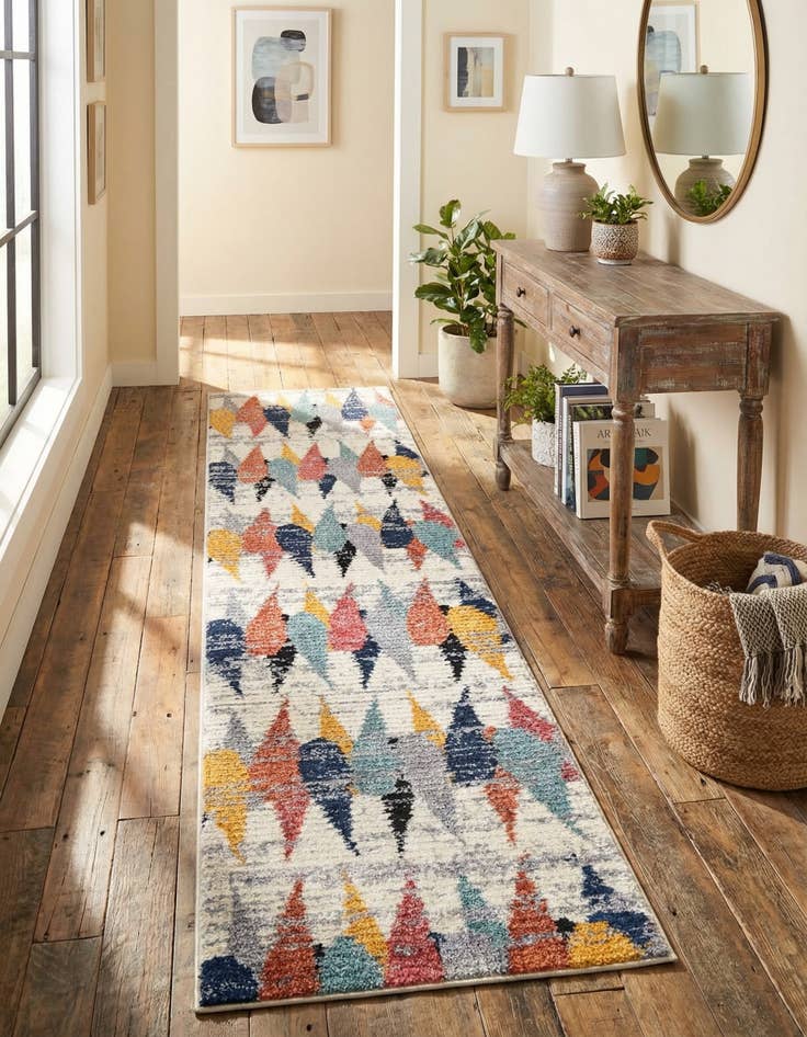 Detail image of 2' 7 x 12' Tagine Runner Rug