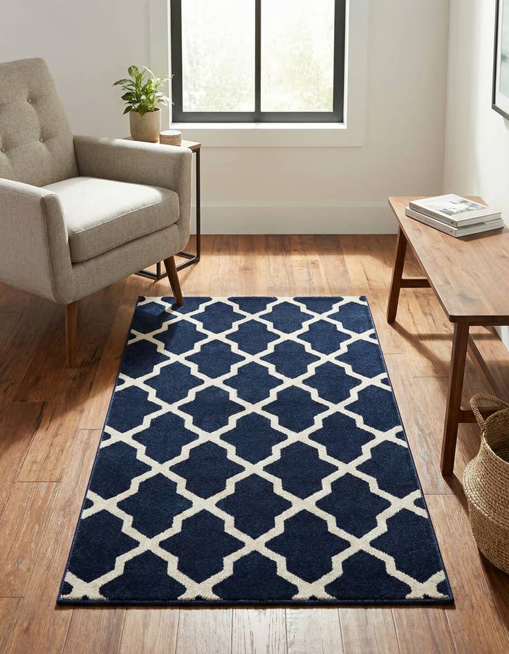 Detail image of 3' x 5' 3 Lattice Rug