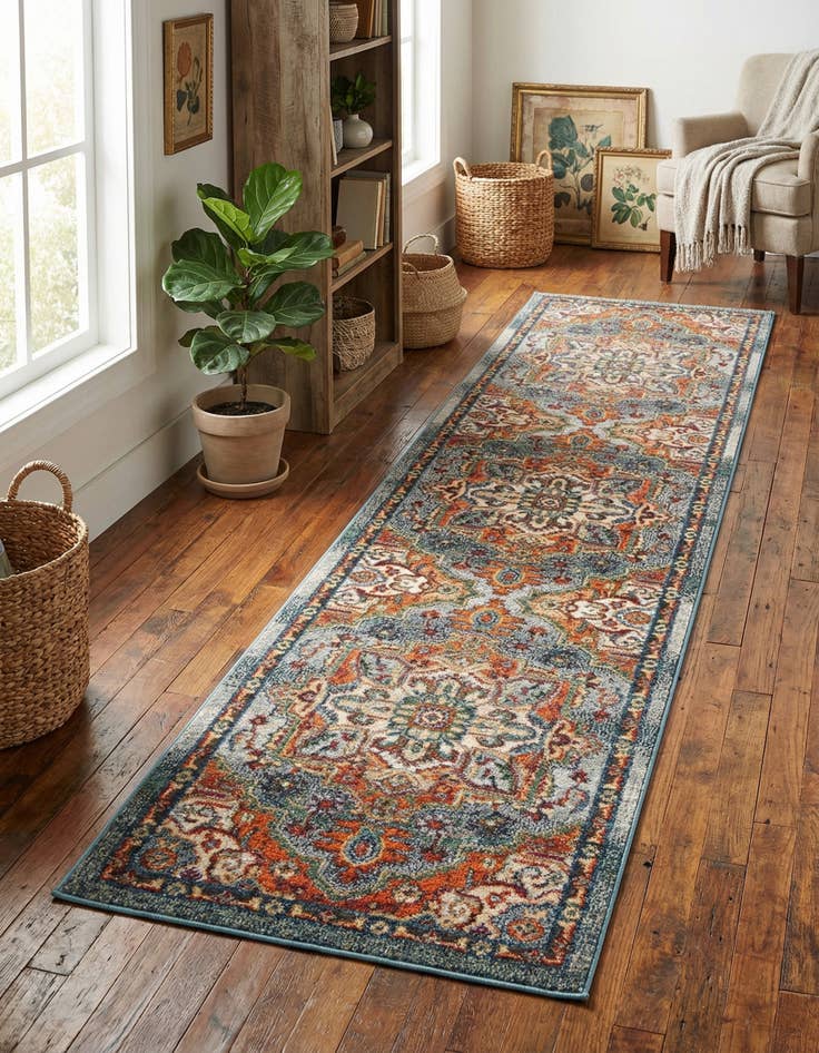 Detail image of 2' 7 x 10' Isabella Runner Rug