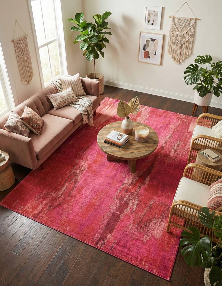 Detail image of 10' x 13'  Washable Barcelona Rug