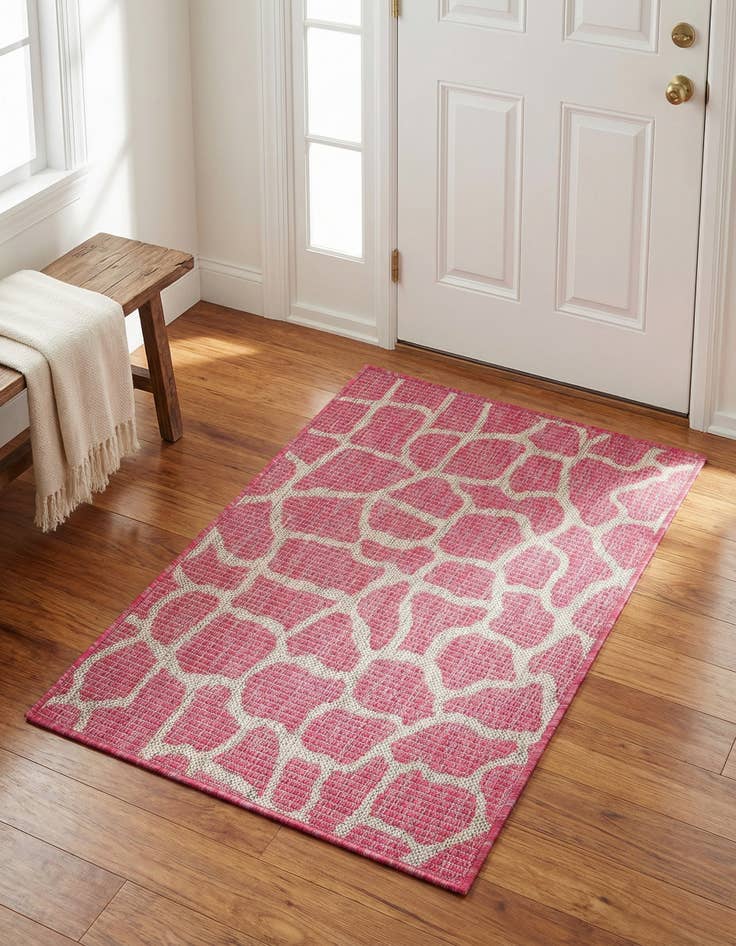 Detail image of 2' x 3'  Washable Safari Indoor / Outdoor Rug