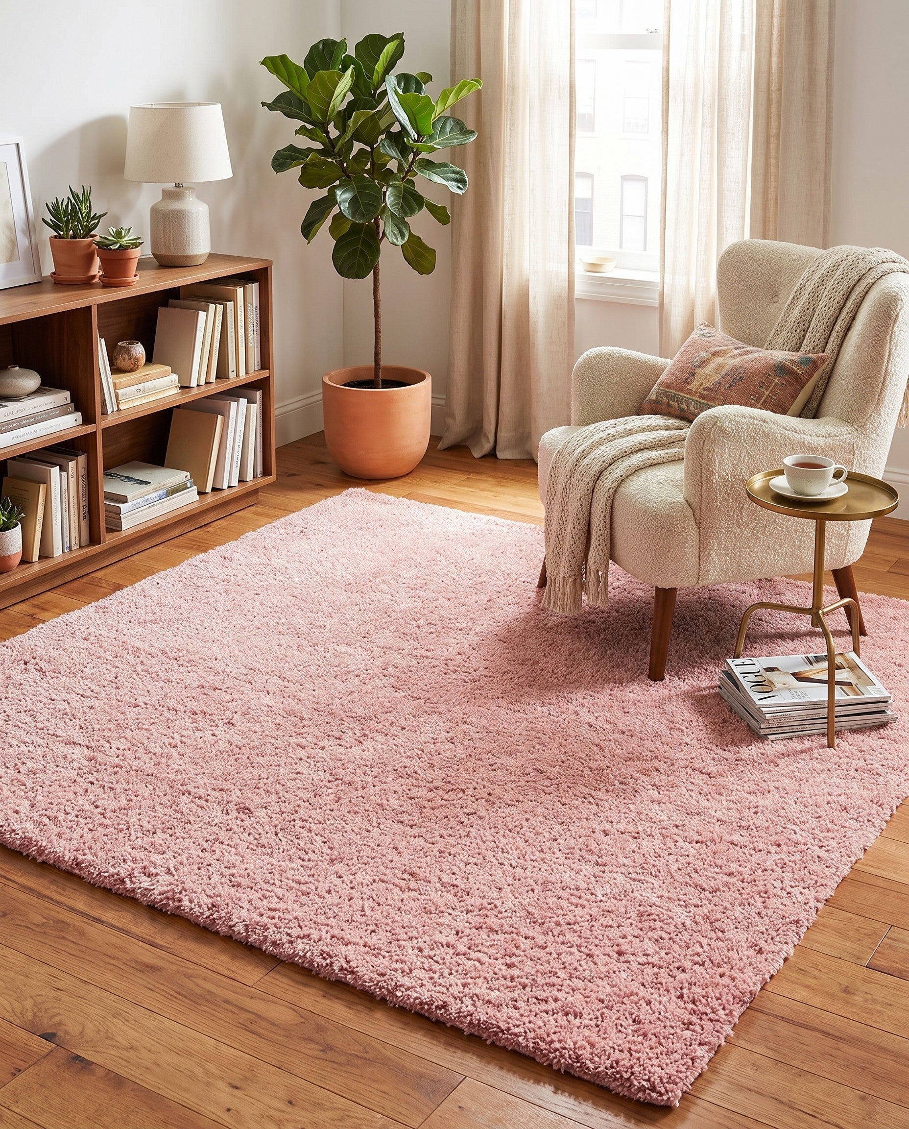 7' 10 x 7' 10 Zermatt Shag Square Rug