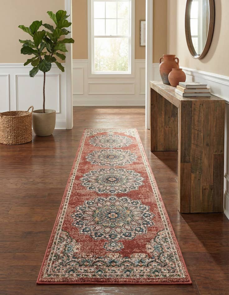 Detail image of 2' 7 x 10' Isabella Runner Rug