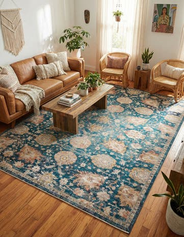 Blue Lola Rug
