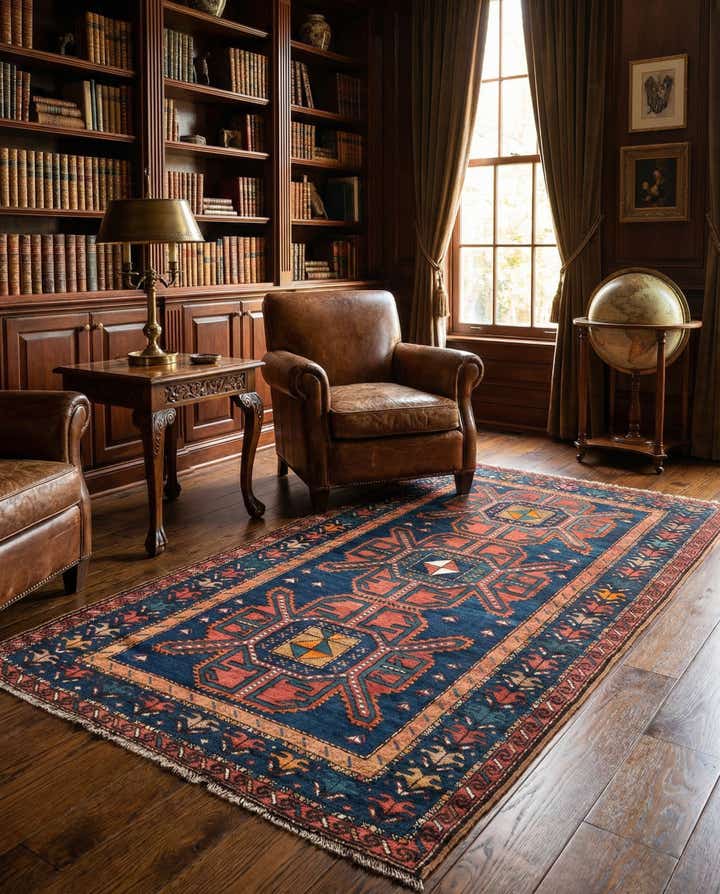4' 2 x 7' 7 Kazak Rug