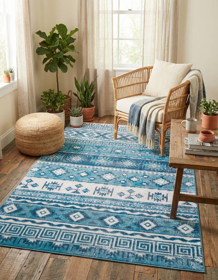 Detail image of 5' 3 x 8' Lucerne Rug