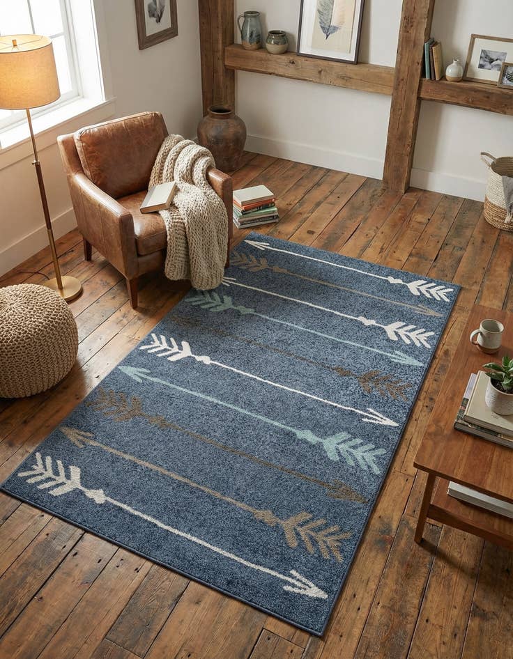 Detail image of 5' 3 x 8' Harvest Rug