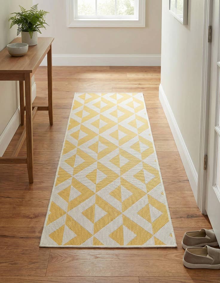 Detail image of 2' x 6' Washable Jill Zarin Napa Indoor / Outdoor Runner Rug