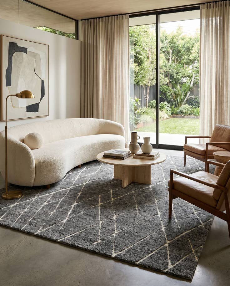 Detail image of 9' x 12' Atlas Moroccan Wool Rug