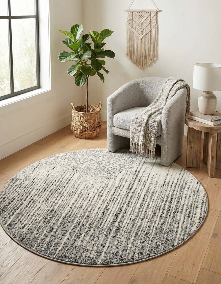 Detail image of 4' x 4' Loft Round Rug