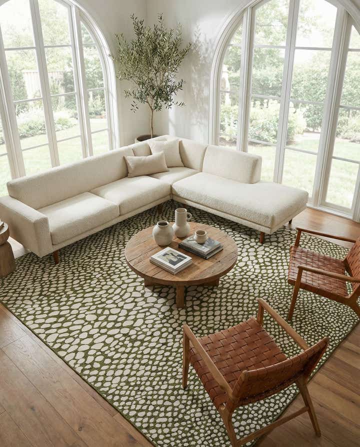 13' x 13' Easy-Clean Jill Zarin Cape Town Indoor / Outdoor Square Rug