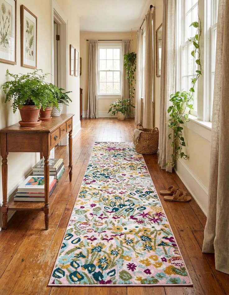 Detail image of 2' 7 x 12' Bloom Runner Rug
