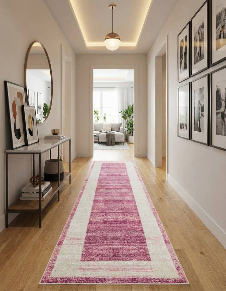 Detail image of Jill Zarin 2' 7 x 14' Uptown Yorkville Runner Rug