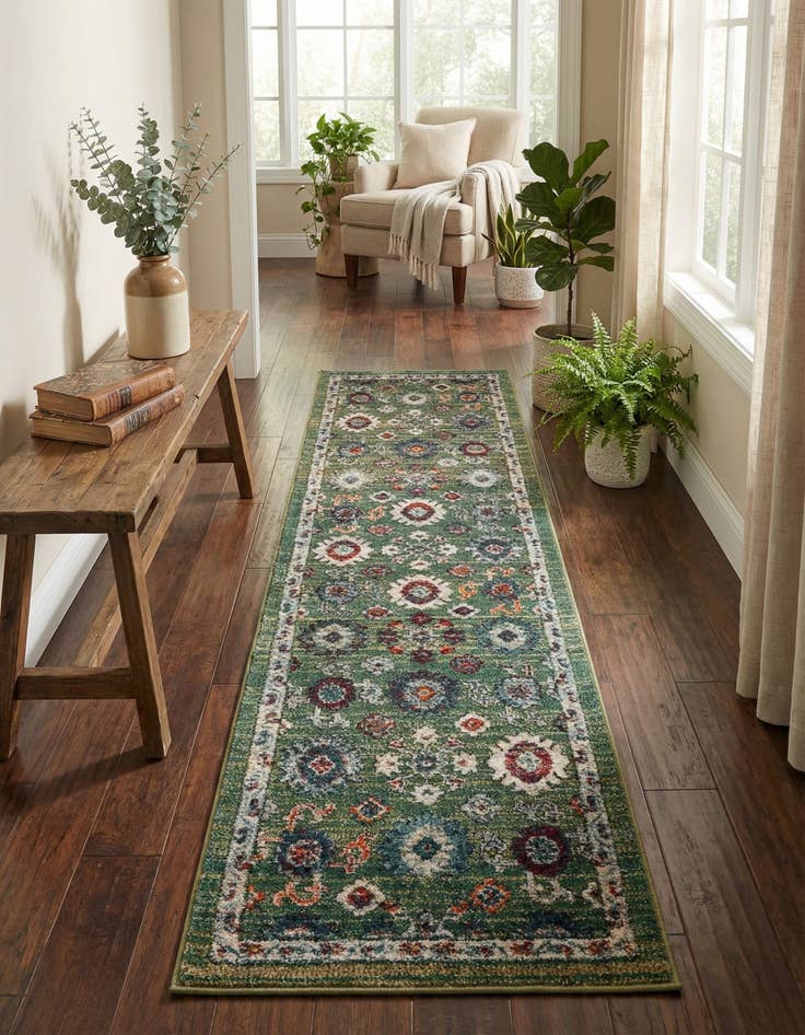 Detail image of 2' x 8' Isabella Runner Rug