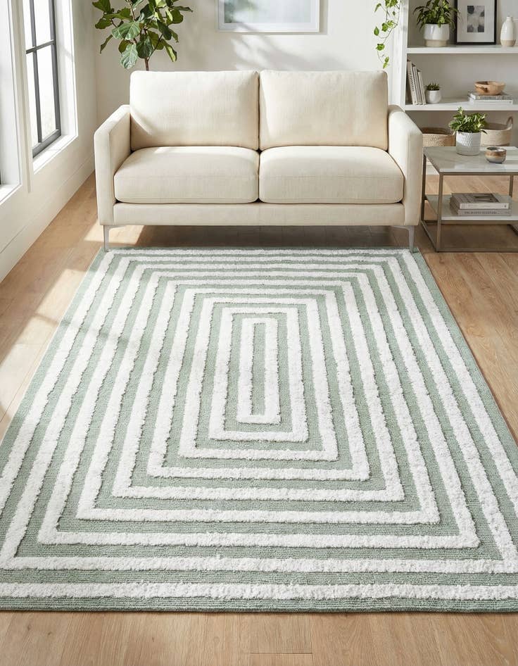 Detail image of 5' 3 x 8' Sabrina Soto Casa Toluca Rug