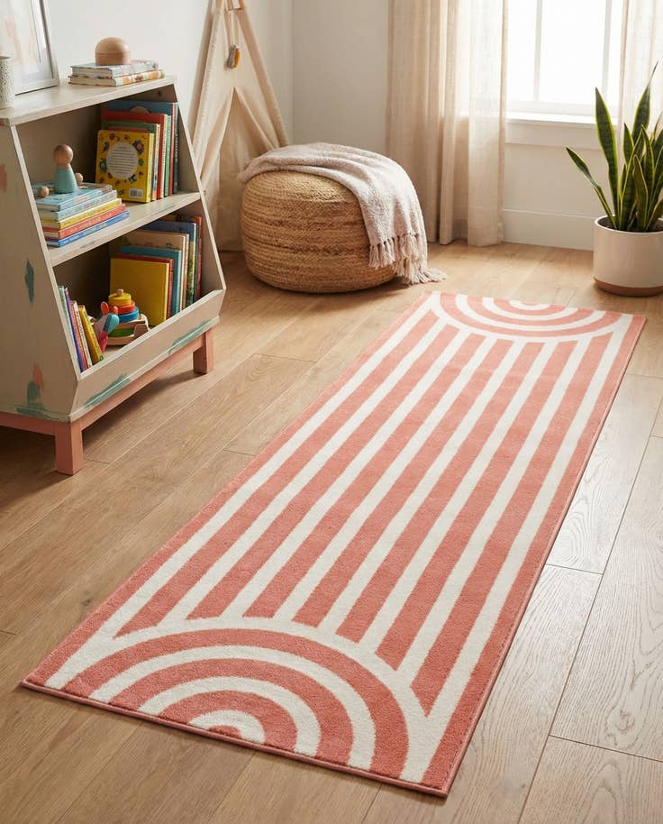 Detail image of 2' x 6' Whimsy Kids Runner Rug