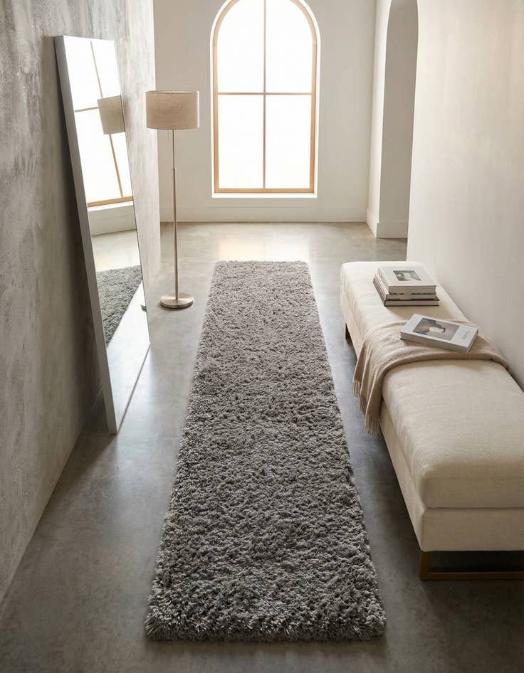 Detail image of 2' 7 x 13' Infinity Shag Runner Rug