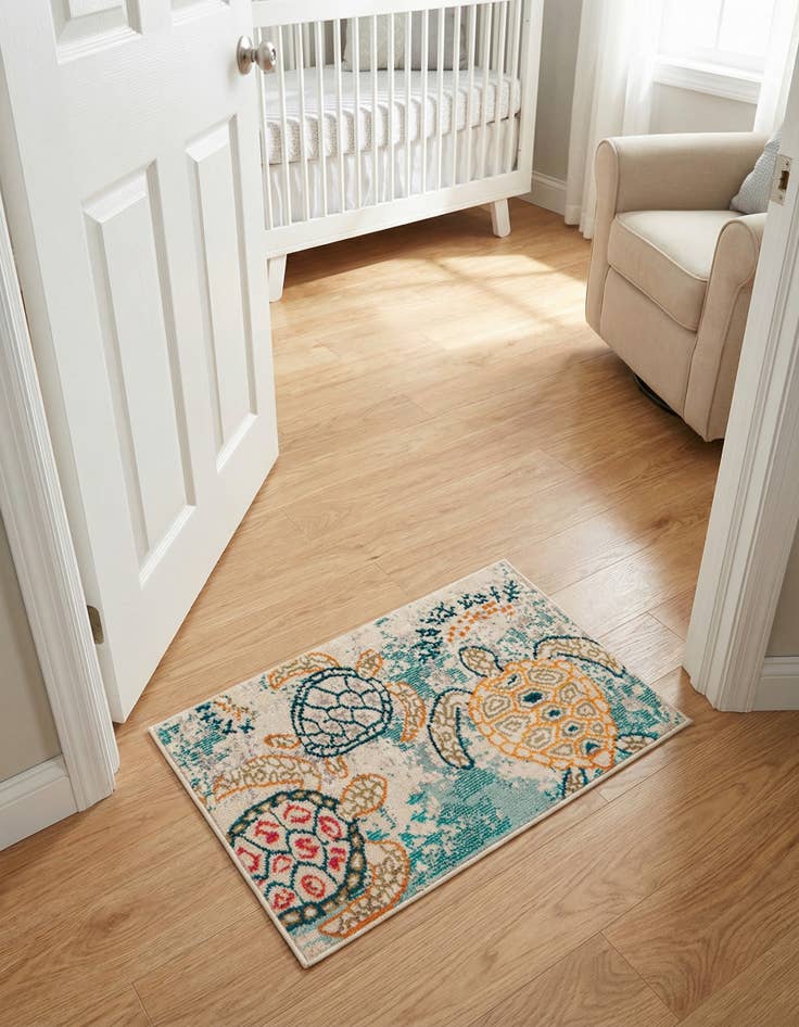 Detail image of 2' x 3' Washable Amalfi Rug