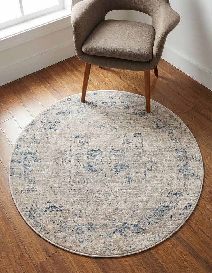 Detail image of 3' 10 x 3' 10 Noble Round Rug