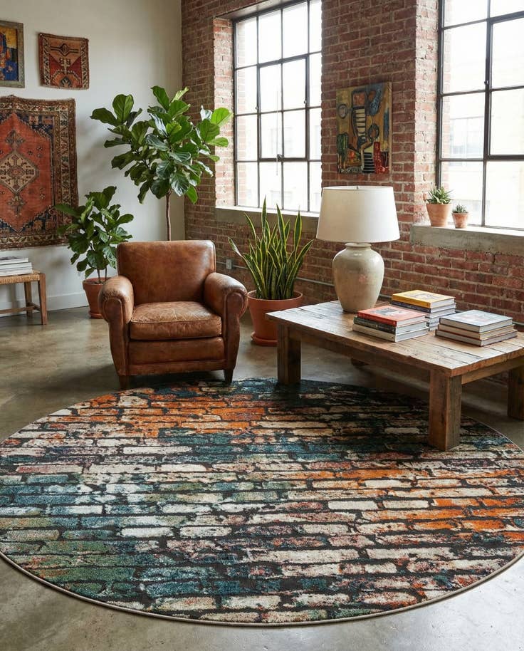 Detail image of 8' x 8' Stella Round Rug