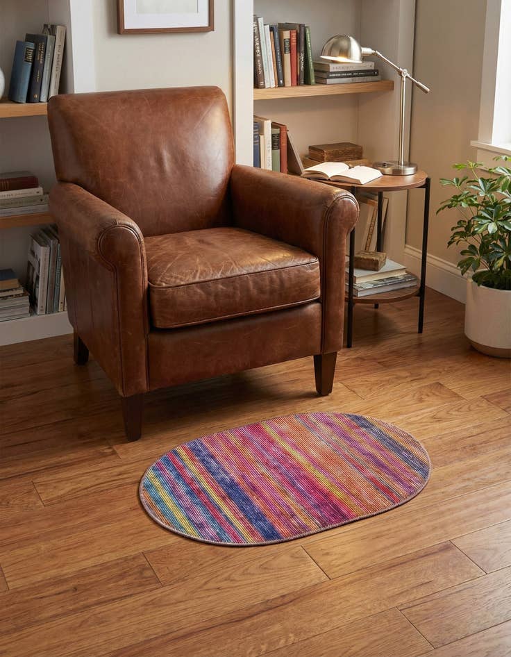 Detail image of 2' x 3' Asha Oval Rug