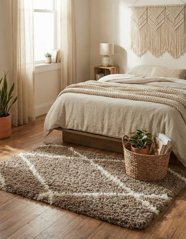 Detail image of 3' x 5' 3 Infinity Shag Rug