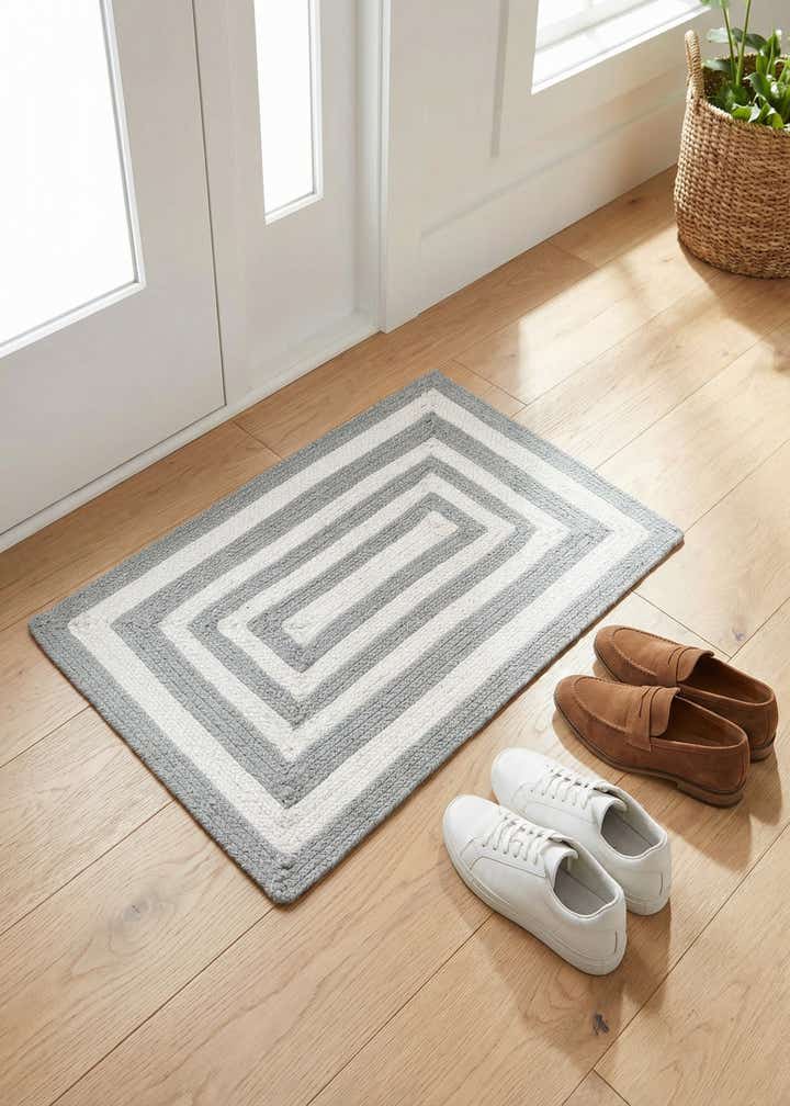 2' 2 x 3' 1 Easy-Clean Eco Verse Washable Indoor / Outdoor Rug