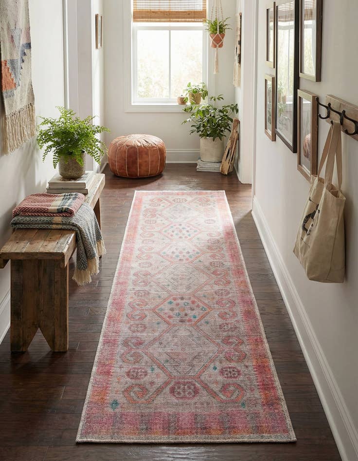 Detail image of 2' 7 x 12'  Washable Sisu Runner Rug