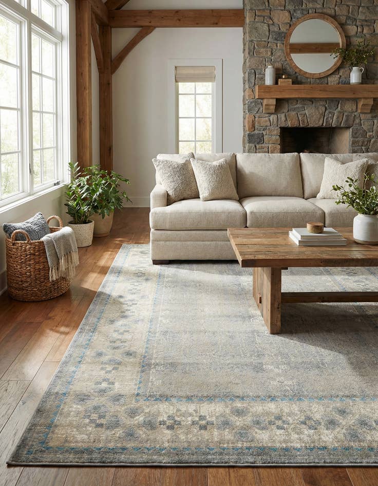 Detail image of 6' x 9' Viola Rug