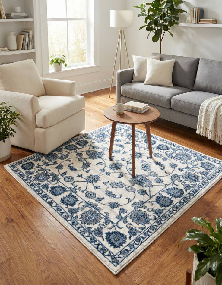 Detail image of 5' 3 x 5' 3 Boston Square Rug