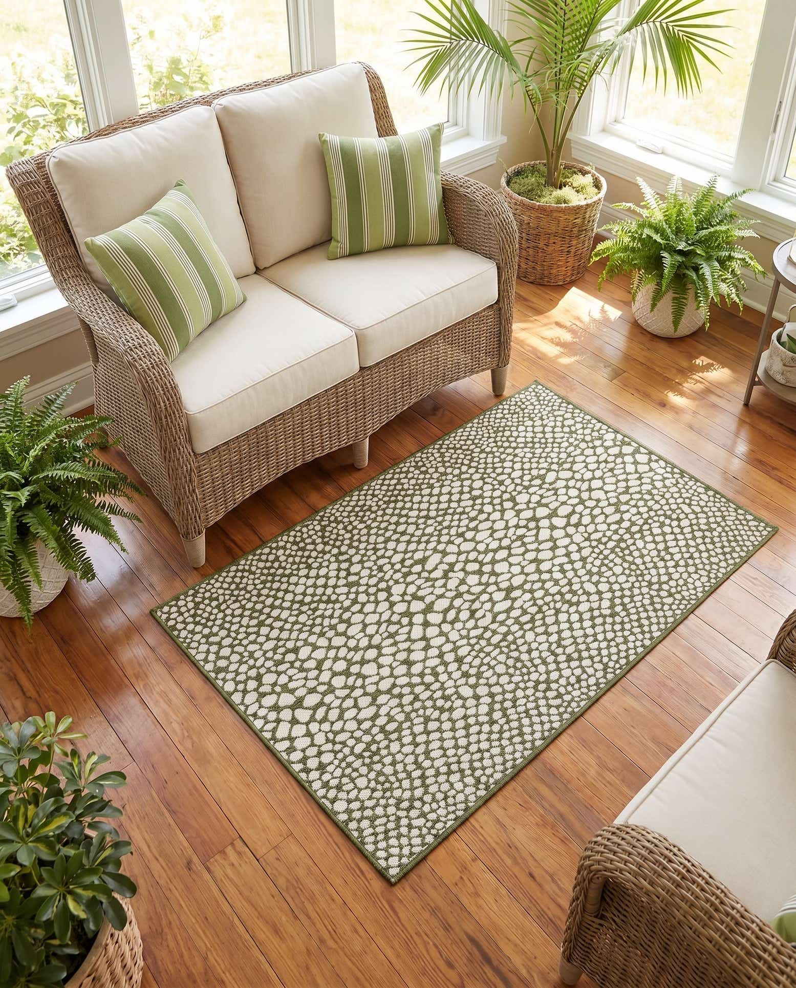 3' x 5' 3 Easy-Clean Jill Zarin Cape Town Indoor / Outdoor Rug