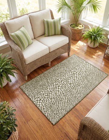 3' x 5' 3 Easy-Clean Jill Zarin Cape Town Indoor / Outdoor Rug