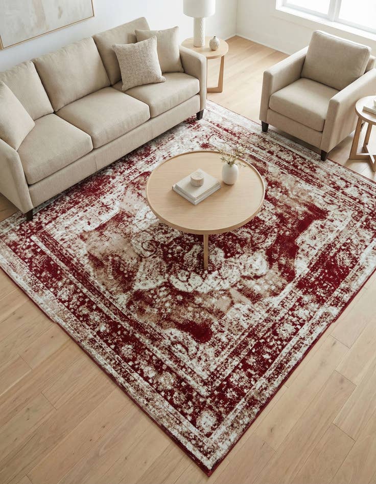 Detail image of 7' 10 x 7' 10 Monaco Square Rug