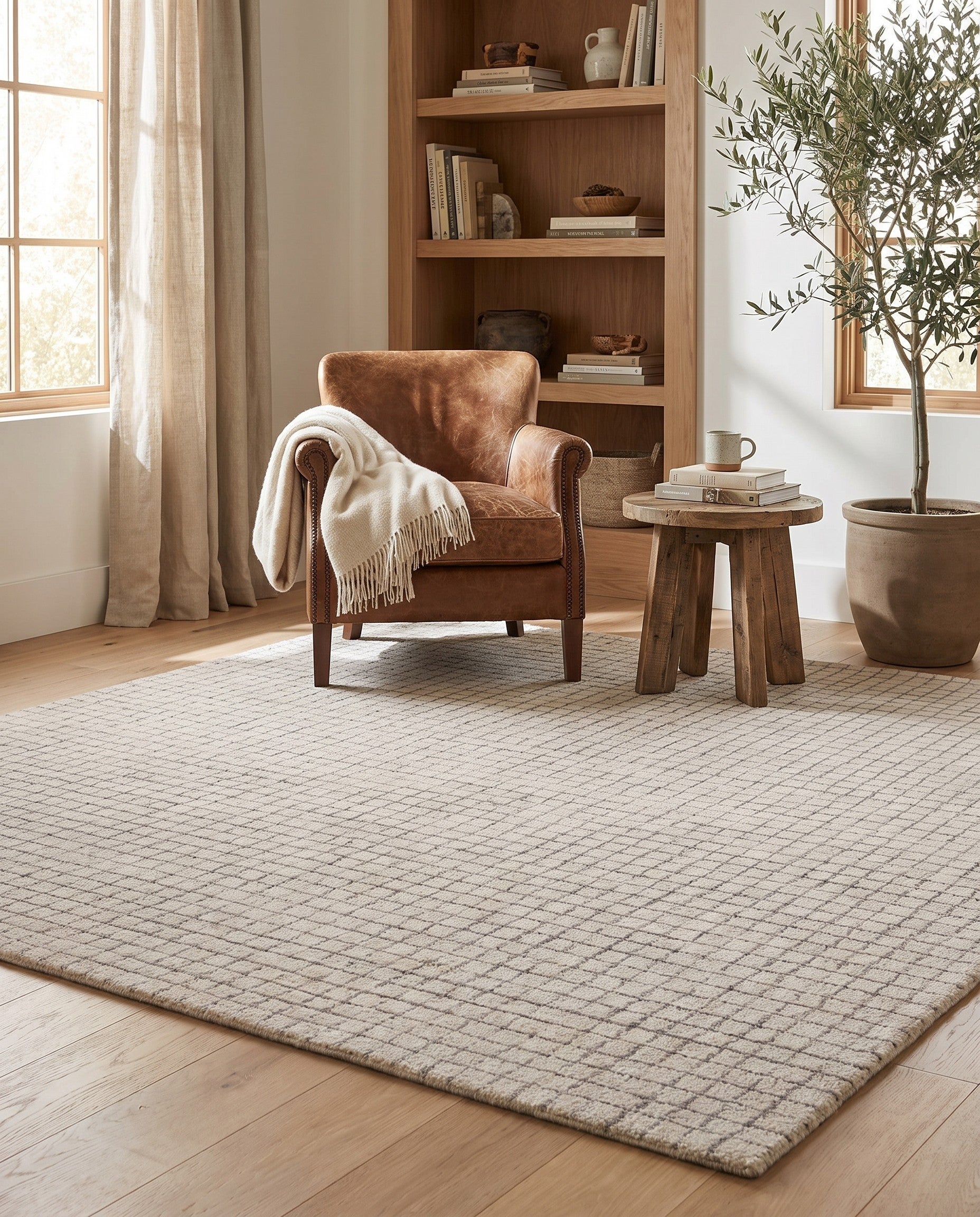8' x 10' Heritage Line Wool Rug