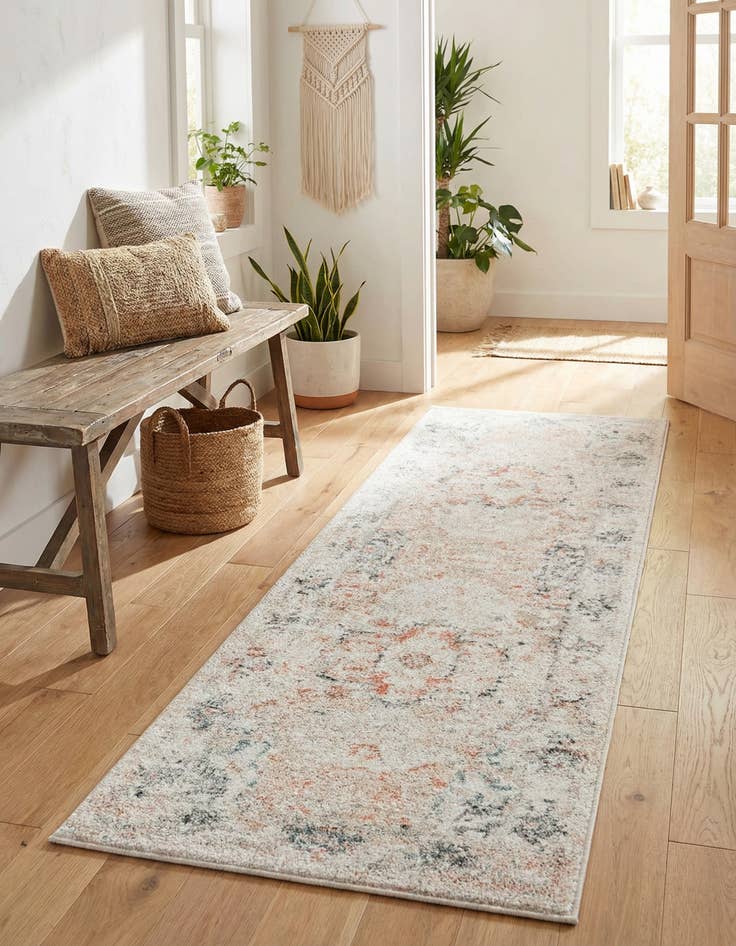 Detail image of 2' x 6' Madeline Vintage Runner Rug