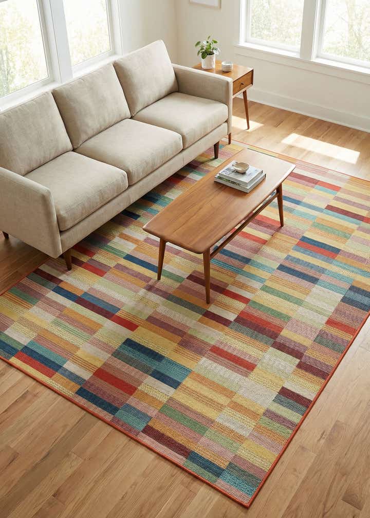 7' 10 x 10' Easy-Clean Baja Indoor / Outdoor Rug