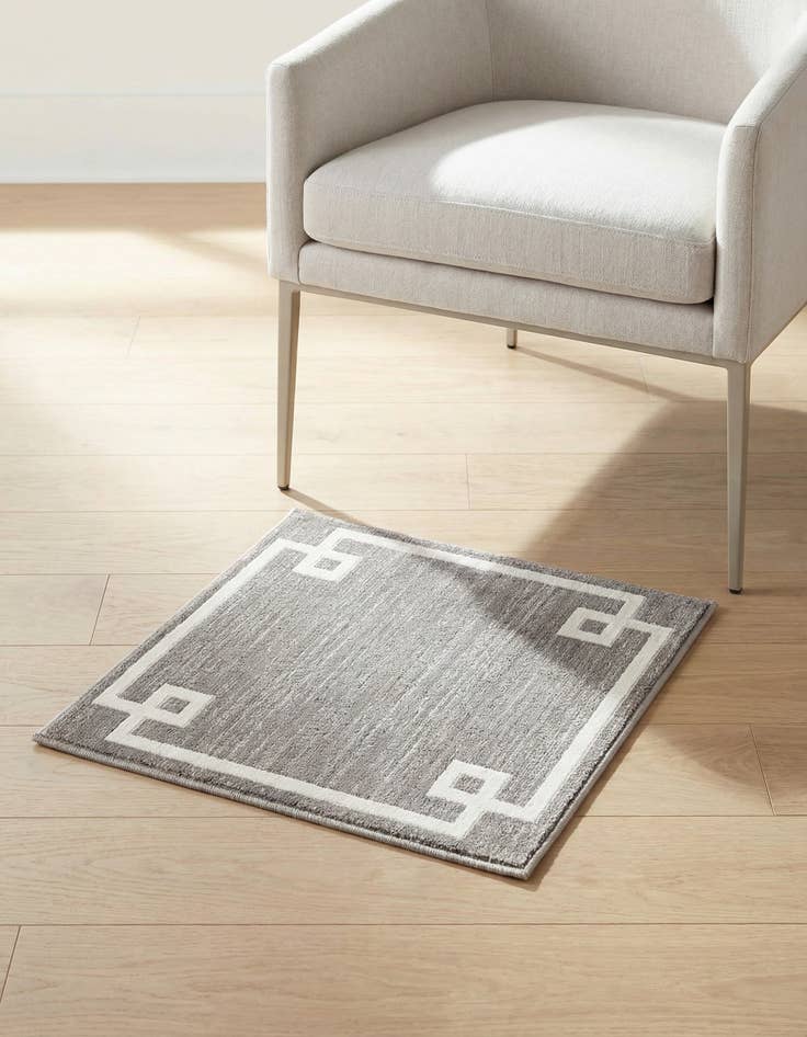 Detail image of Jill Zarin 1' 8 x 1' 8 Uptown Lenox Hill Sample Rug