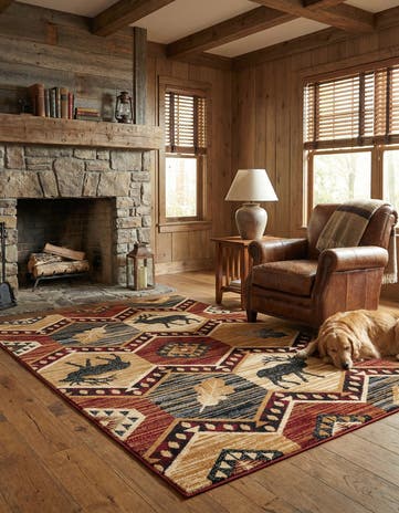 5' 3 x 8' Pioneer Rug