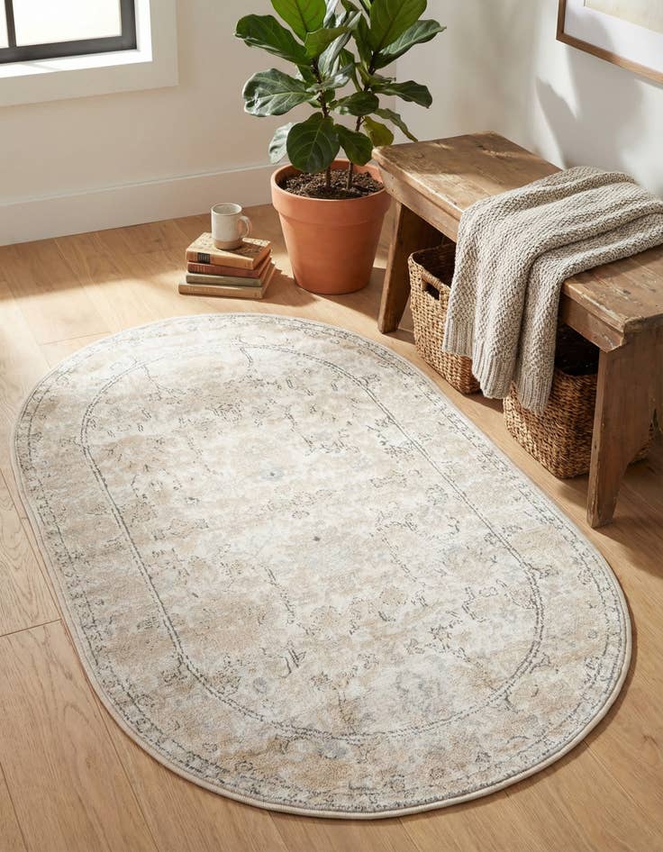 Detail image of 3' 1 x 5' 3 Oregon Oval Rug