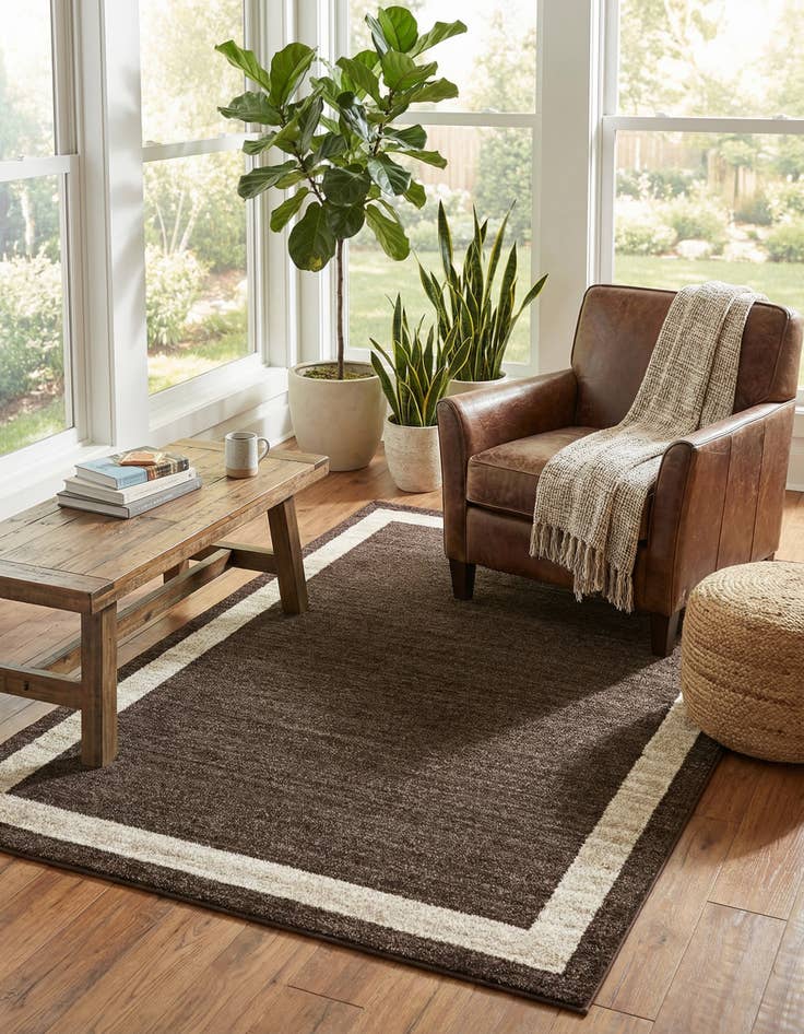 Detail image of 5' 3 x 8' Angelica Rug