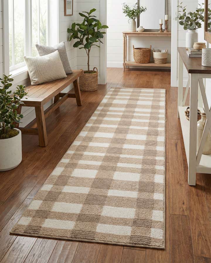 2' 7 x 12' Textura Designer Runner Rug