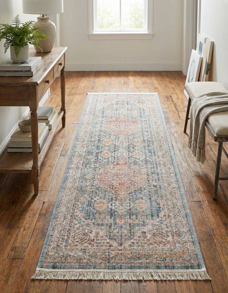 Detail image of 2' 2 x 6' Noble Runner Rug